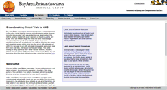 Desktop Screenshot of bayarearetina.com